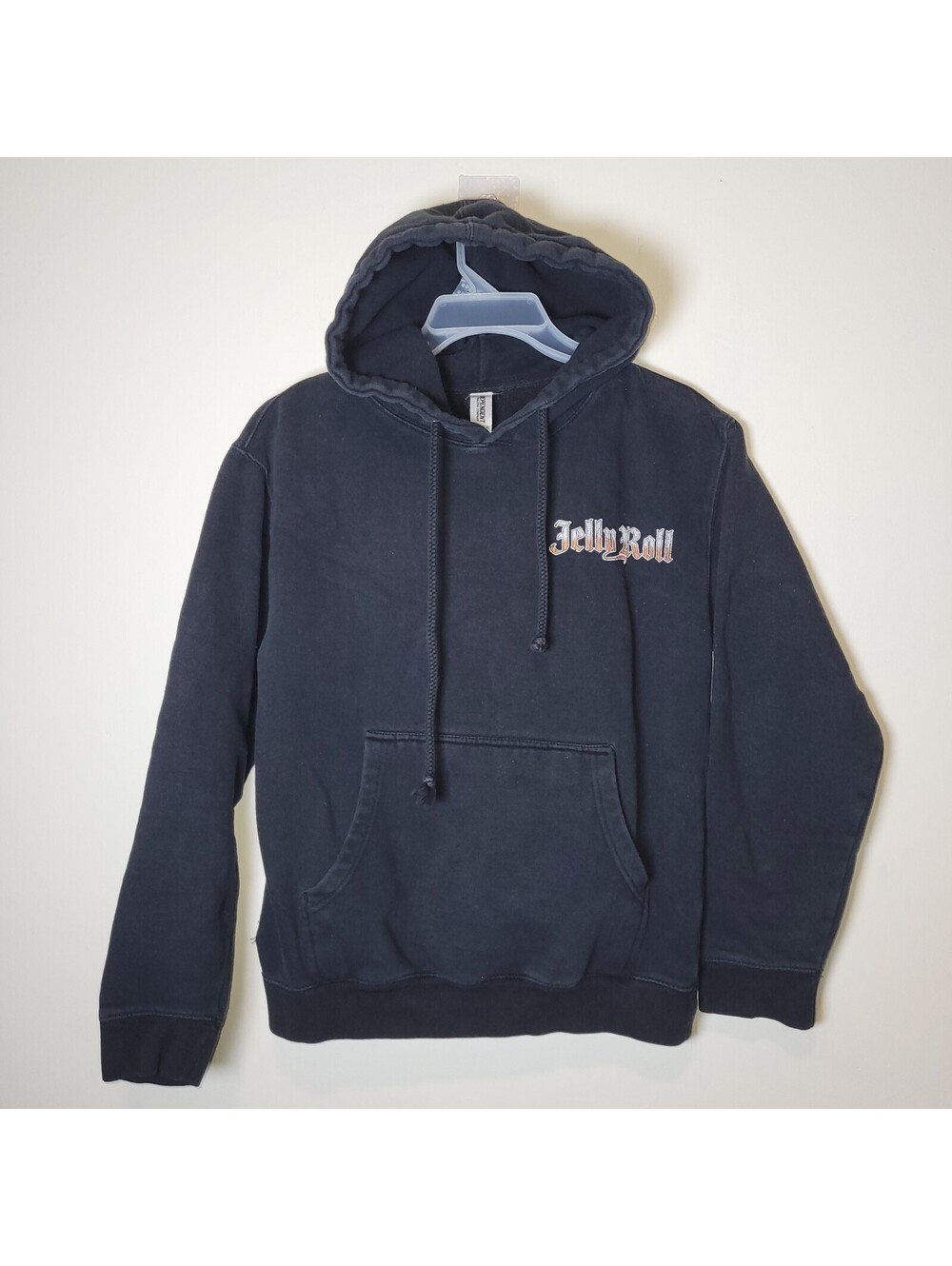 Jelly Roll Independent Trading Co. Hoodie Men's Small Black "Knees Down" Band